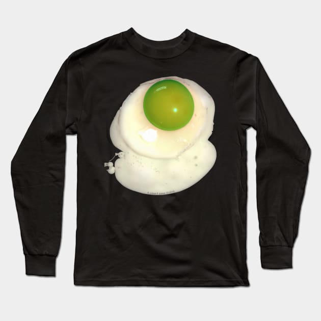 Fried Egg 03 Long Sleeve T-Shirt by JulianFJones01